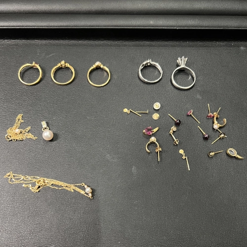 18金 K18 Pt900 リング等多数を買取