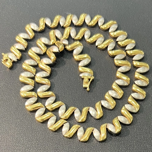 金・貴金属ネックレス K18/PT850 コンビネックレスを買取