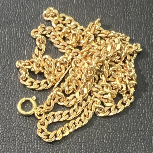 金・貴金属ネックレス K18 喜平ネックレス 2面Ｗを買取