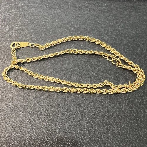 18金 K18 ネックレス 切れや壊れありを買取