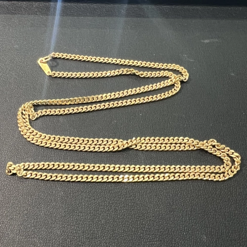 金・貴金属ネックレス K18 2面シングル喜平ネックレスを買取