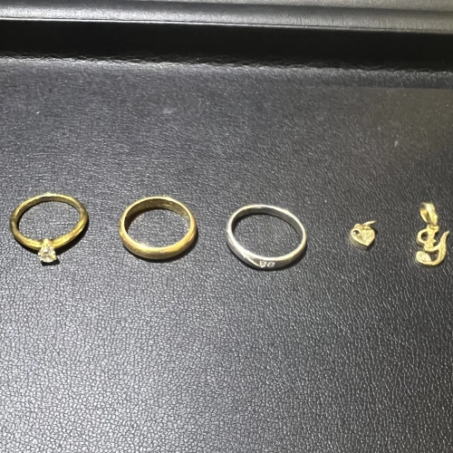 18金 K18 リング等を買取