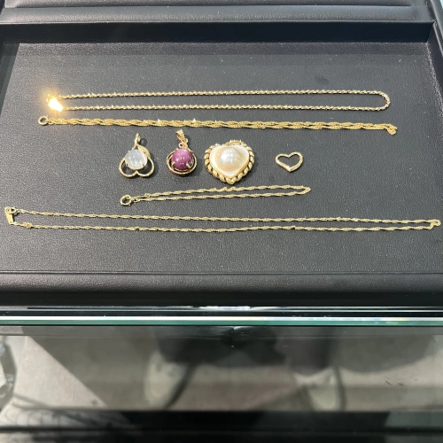 18金 K18 ネックレス ペンダントトップ等を買取