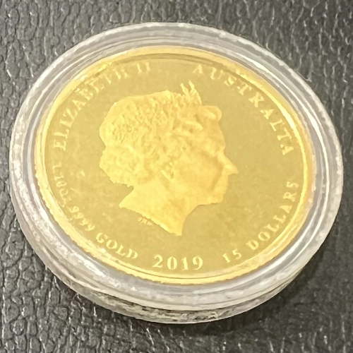 24金 K24 エリザベス女王金貨を買取
