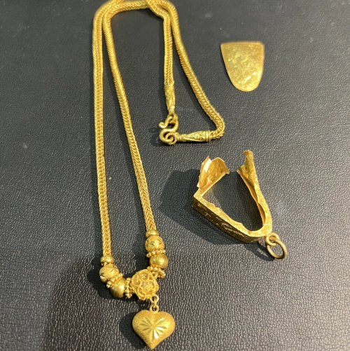 23金 K23 ネックレス K18 ペンダントトップ等を買取