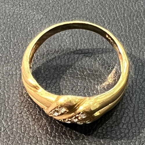 金・貴金属リング/指輪 K18 ダイヤモンドリングを買取