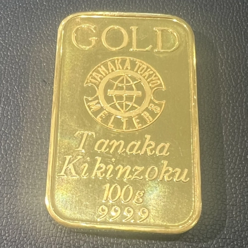 インゴット 田中貴金属 純金バーを買取