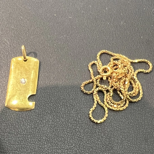 14金 K14 ネックレス ペンダントトップを買取