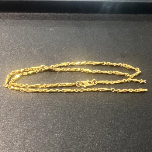 20金 K20 ネックレス ちぎれありを買取