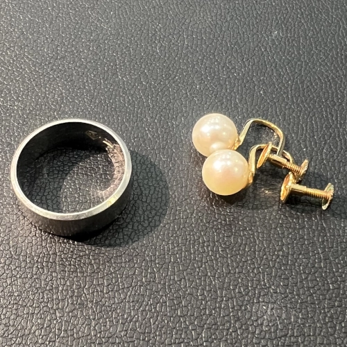18金 K18 イヤリング Pt850 リングを買取
