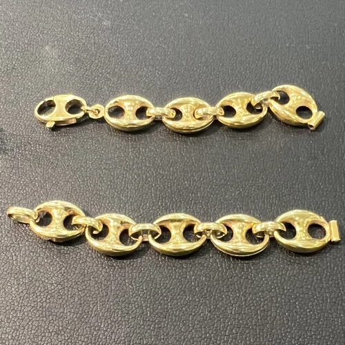 14金 K14 腕時計 無垢ベルトを買取