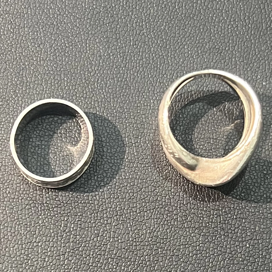 金・貴金属リング/指輪 K18WG Sv925 リングを買取