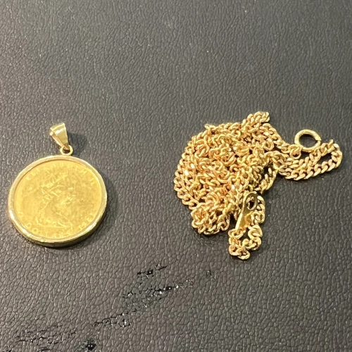 24金 K24 メイプルリーフ金貨 K18 喜平ネックレスを買取