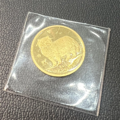 金貨 K24 マン島 キャットコインを買取