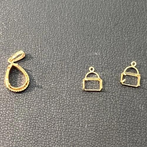 18金 K18 ペンダントトップ等を買取