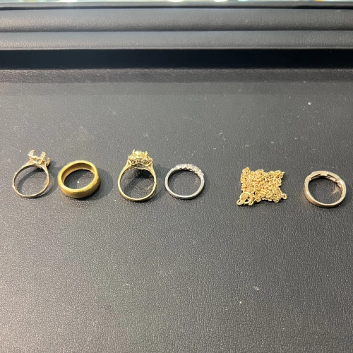 18金 K18 リング等を買取