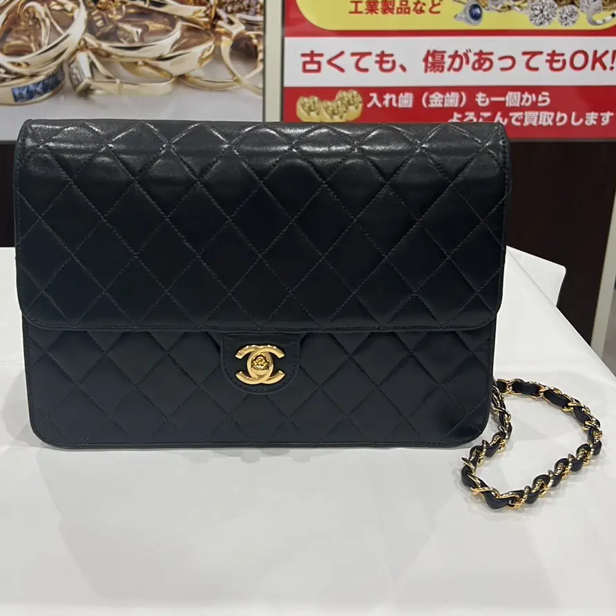 シャネル CHANEL シングルチェーン マトラッセを買取