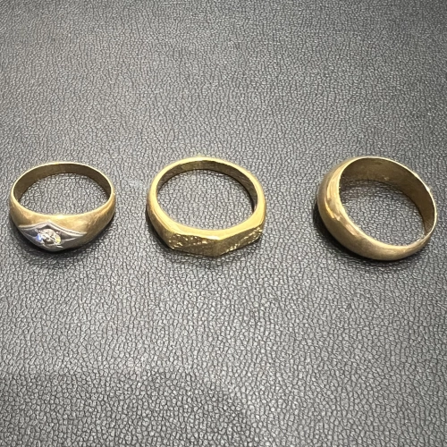 金・貴金属リング/指輪 K18 リング3点を買取