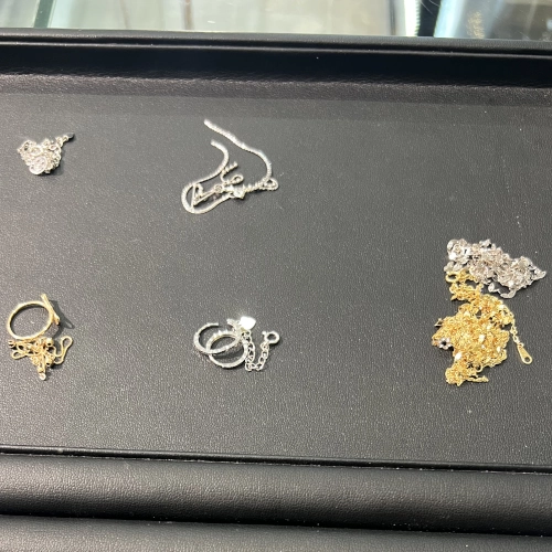 18金 K18 ネックレスチェーン ピアス等を買取